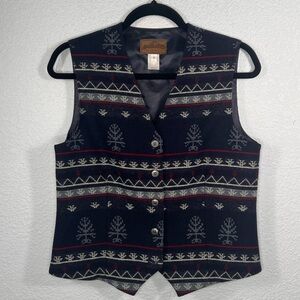 Pendleton Originals Vintage USA Made Virgin Wool Vest American Anthem Sz S